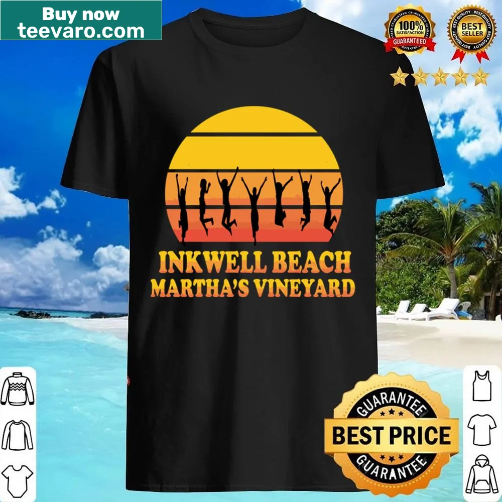 Vintage shirt featuring Inkwell Beach, Oak Bluffs, Martha's Vineyard