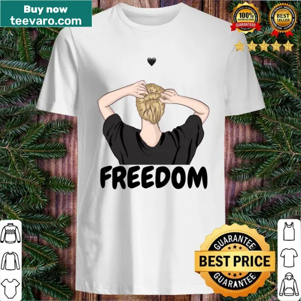 Bold typographic shirt supporting Iranian freedom and justice