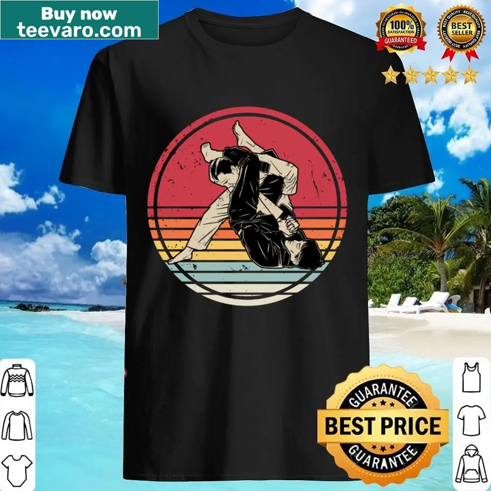 Retro Jiu Jitsu shirt with vintage graphics