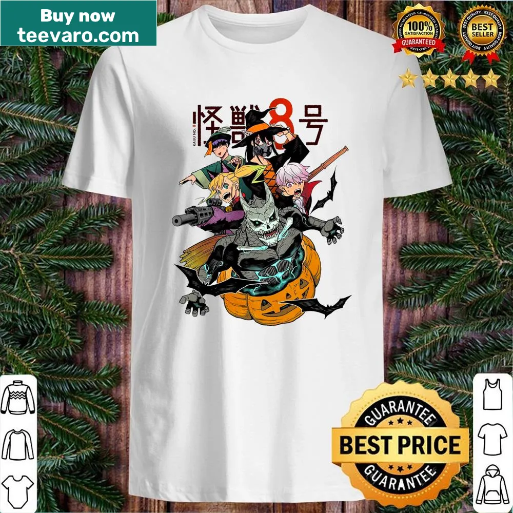 Kaiju No8anime Halloween shirt featuring a fierce kaiju graphic