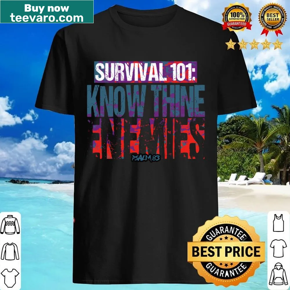 Typography design with an impactful message on a T-shirt