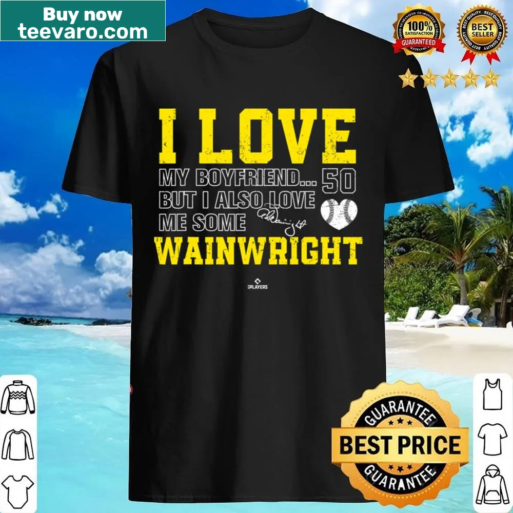 Adam Wainwright name graphic on St. Louis shirt