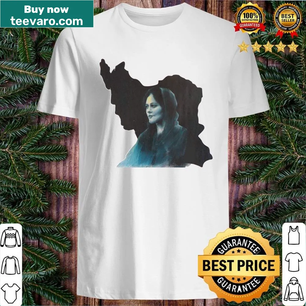 T-shirt honoring Mahsa Amini with a heartfelt design