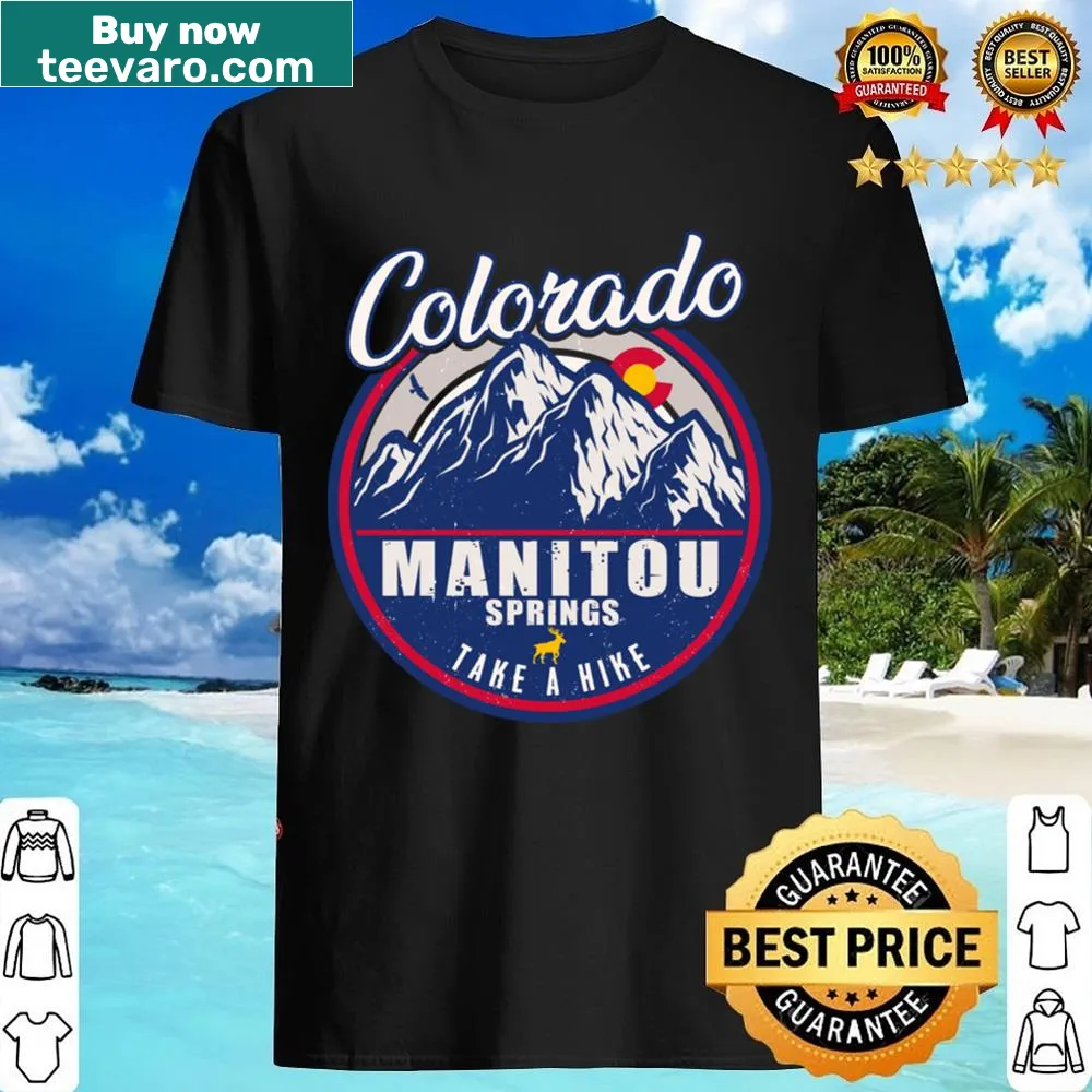 Retro Manitou Springs Colorado shirt with a nostalgic city design