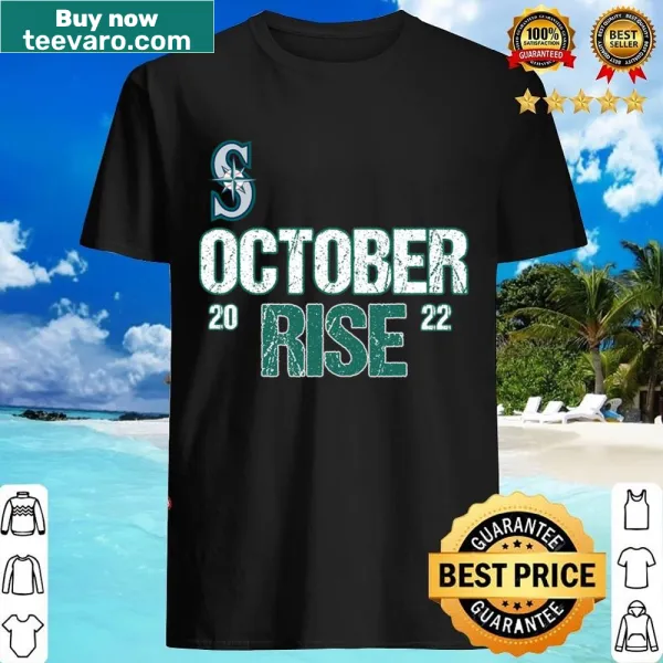 Mariners shirt with American flag design for October