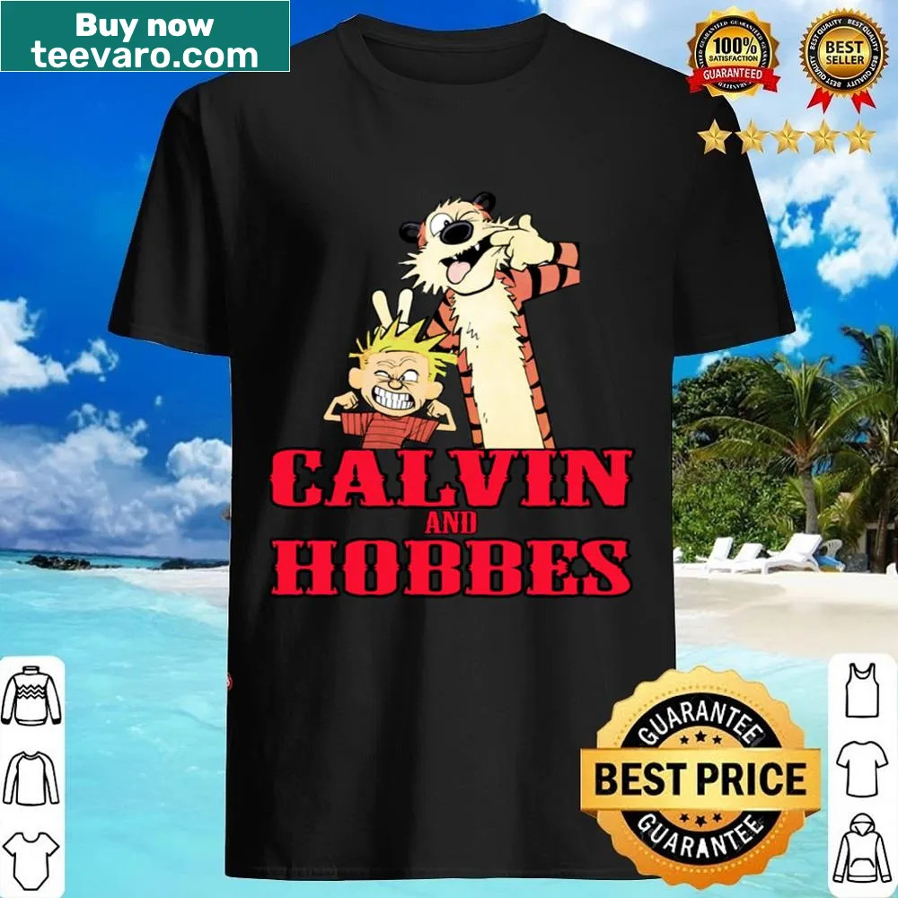 Vintage Calvin and Hobbes shirt celebrating creativity