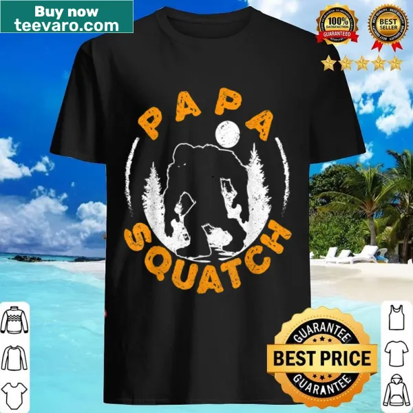Retro Bigfoot graphic shirt for Father's Day.
