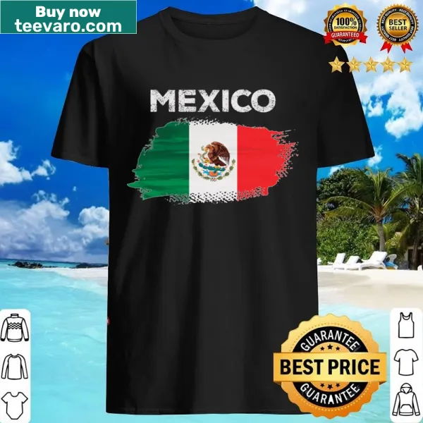 T-shirt featuring the Mexico flag design