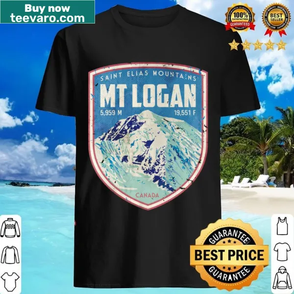Vintage emblem shirt inspired by Mt Logan