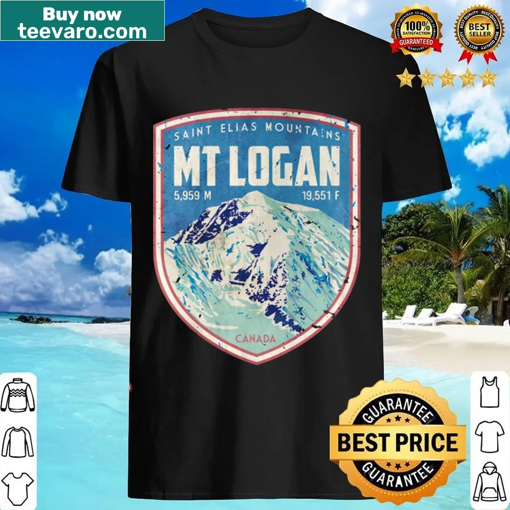 Vintage emblem shirt inspired by Mt Logan