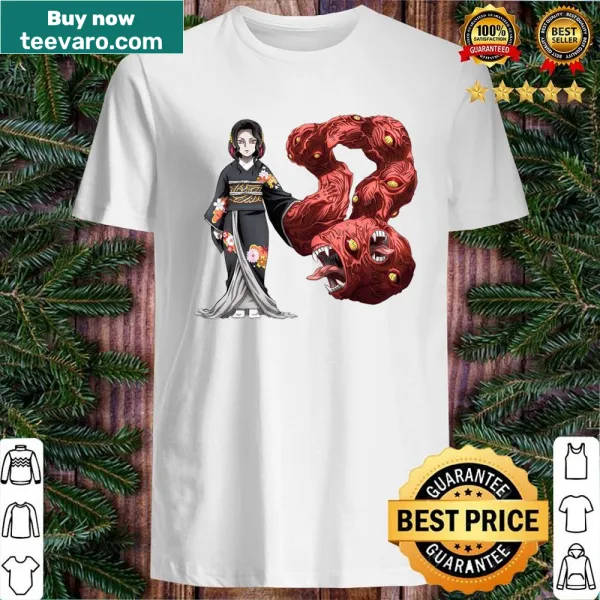 Muzan Kibutsuji shirt featuring an illustration of the character