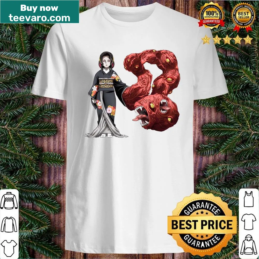 Muzan Kibutsuji shirt featuring an illustration of the character