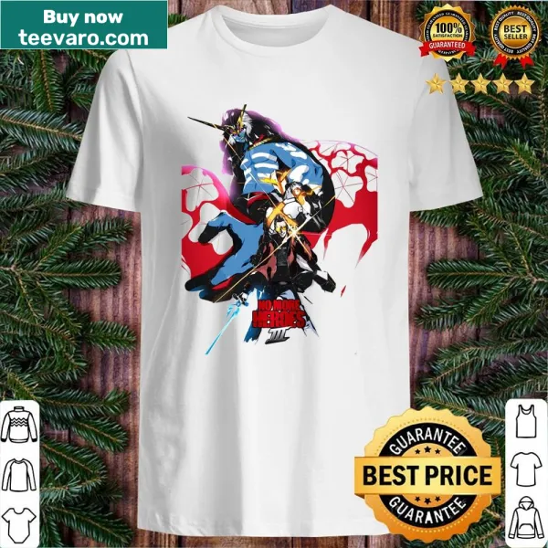 Bold shirt featuring the title from No More Heroes game