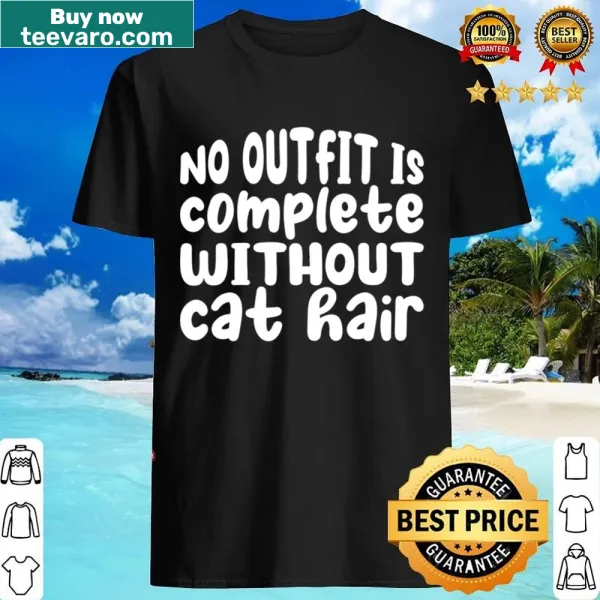 Humorous shirt celebrating cat ownership with playful text