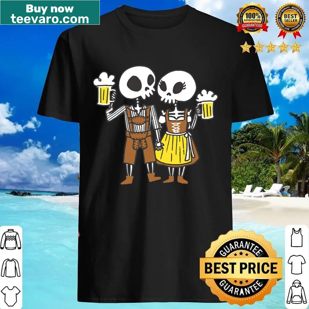 Cartoon beer stein with playful typography for Oktoberfest shirt