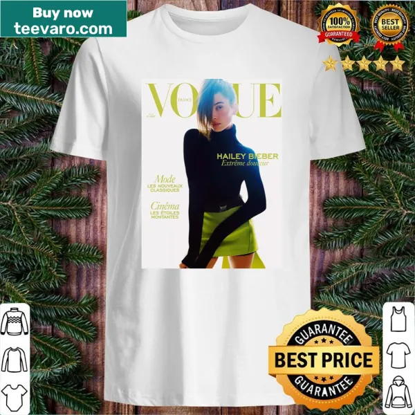 Artful typography shirt with 'On The Cover' text