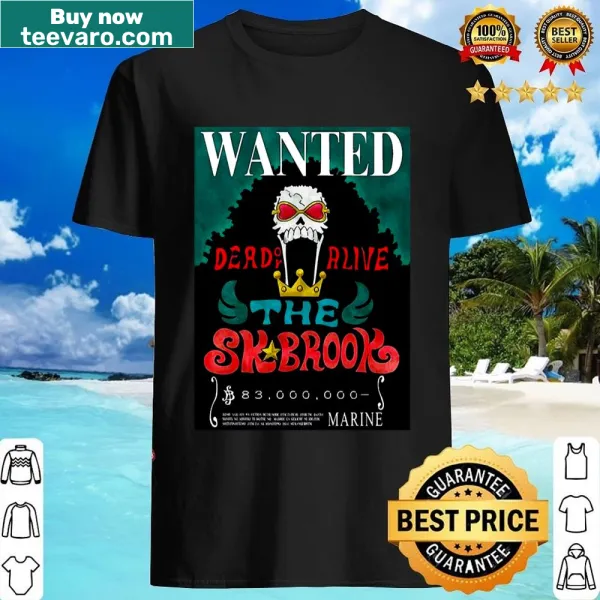 Illustration of Brook's wanted poster from One Piece