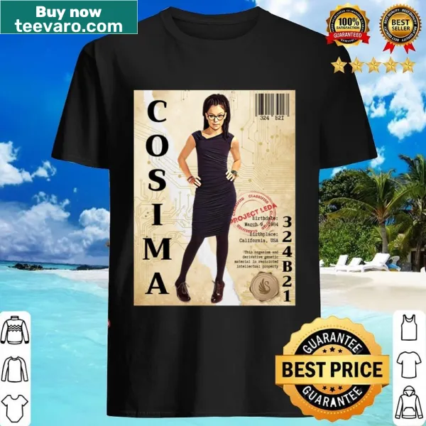 Racerback shirt featuring 'Cosima Niehaus' from Orphan Black.