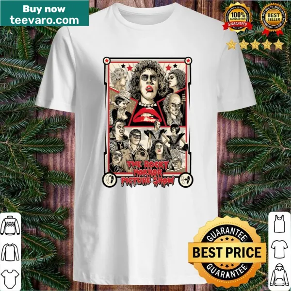 Typographic design shirt celebrating vintage film posters.
