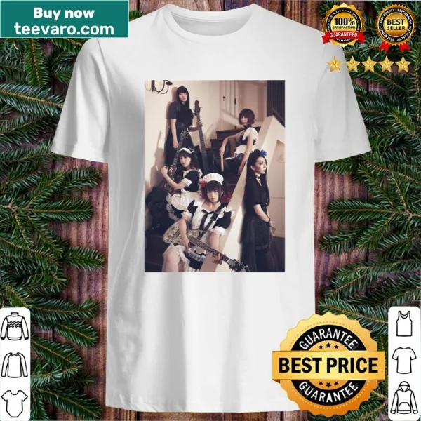 Minimalist shirt featuring an abstract group portrait