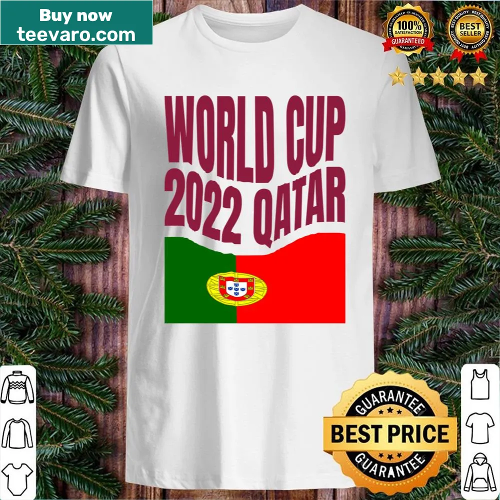 Portugal Football Team World Cup 2022 shirt with bold design