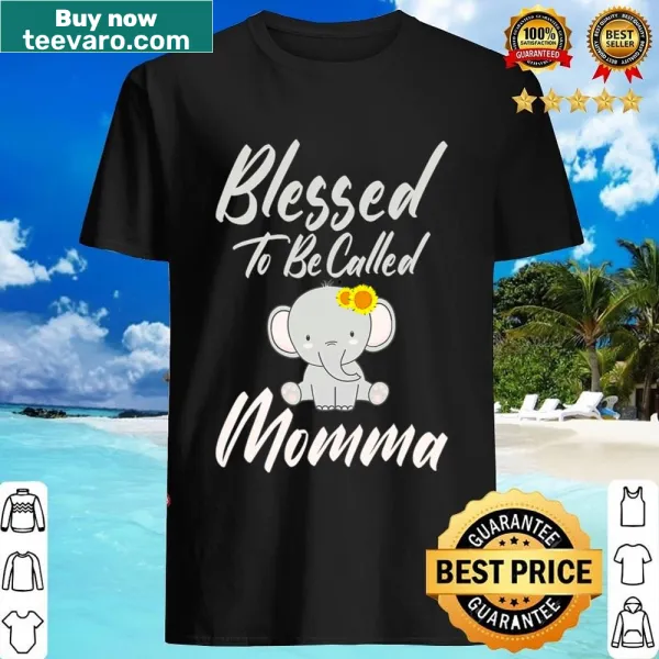Sentimental shirt celebrating motherhood with the word 'Momma'