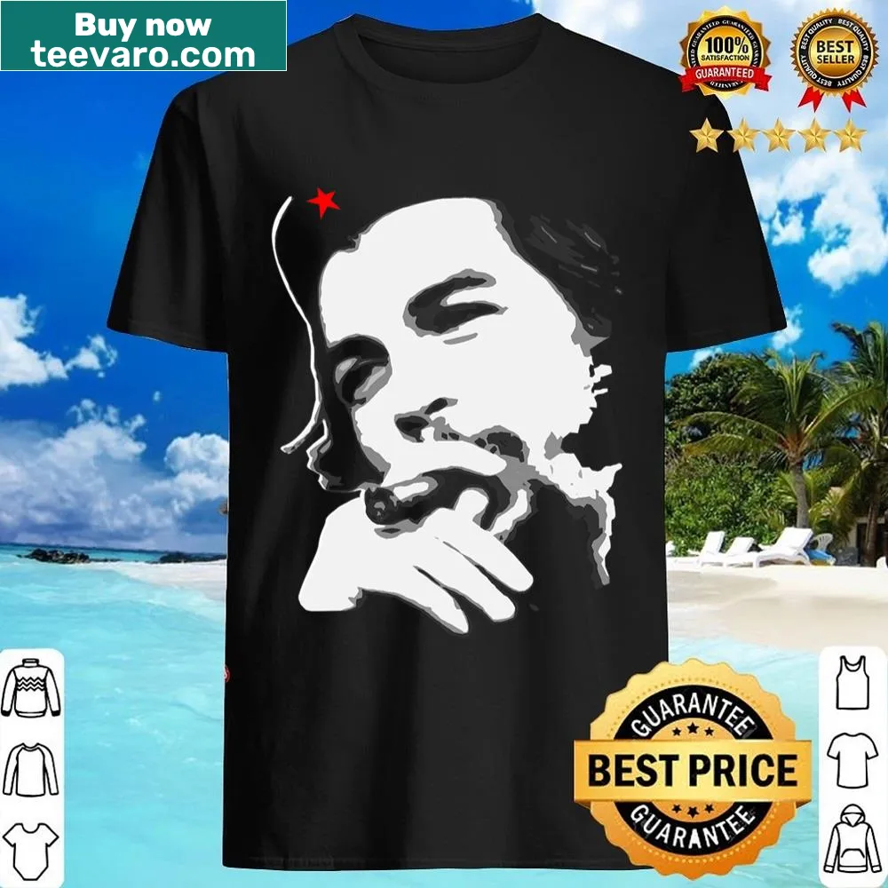 Vintage Che Guevara shirt featuring an iconic graphic with distressed look
