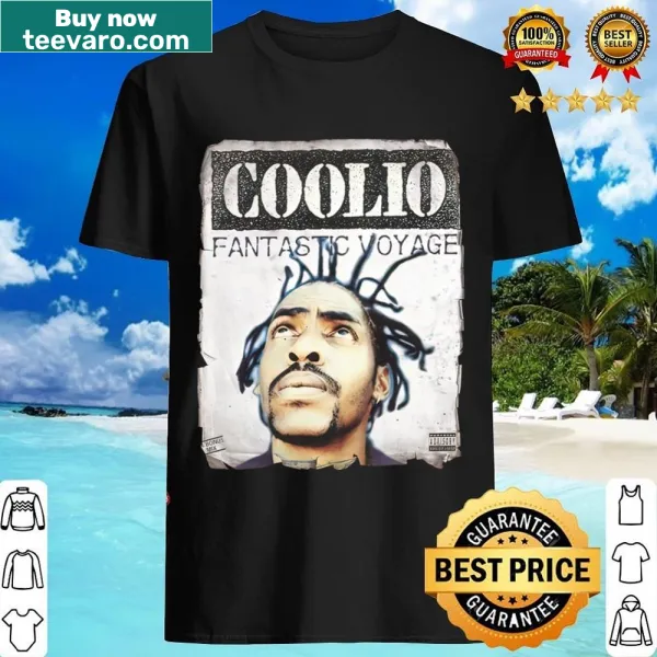 Tribute shirt honoring rapper Coolio with a respectful design