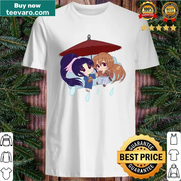 Rurouni Kenshin shirt with fan art featuring the iconic character