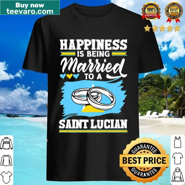 Sentimental t-shirt celebrating love for a Saint Lucian