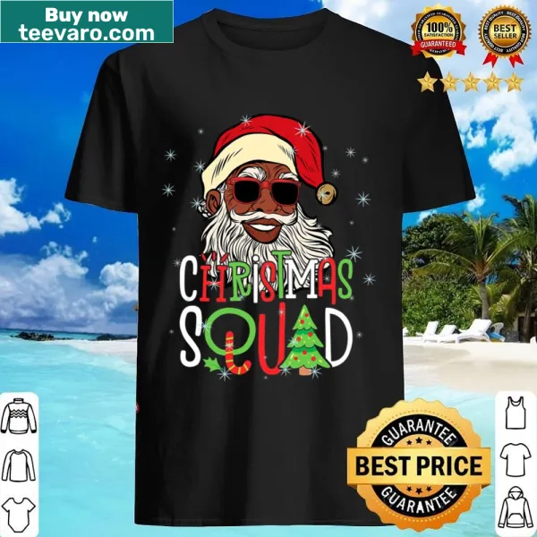 Cartoon design featuring Santa and his squad for Christmas