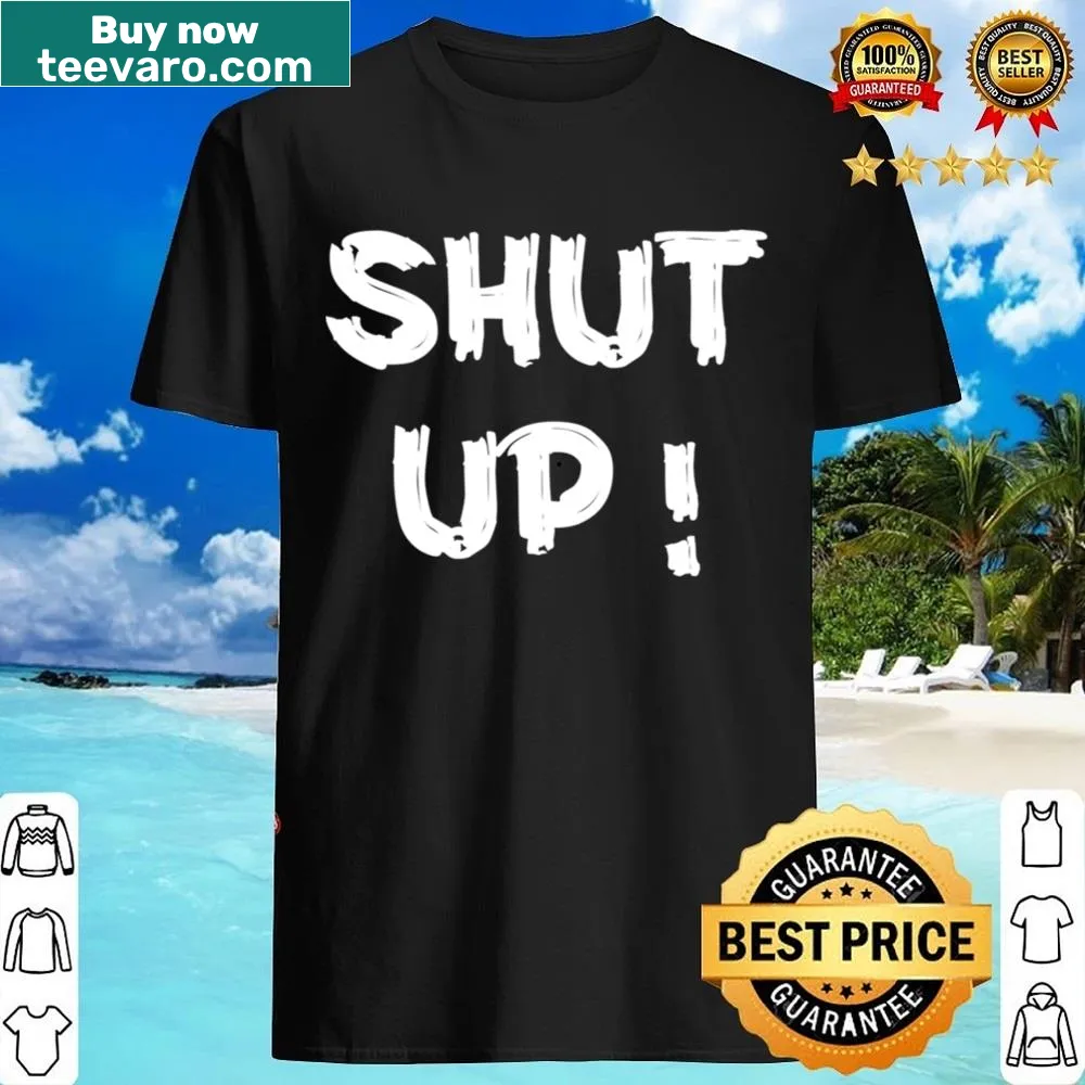 Bold shirt with a humorous phrase for edgy wearers