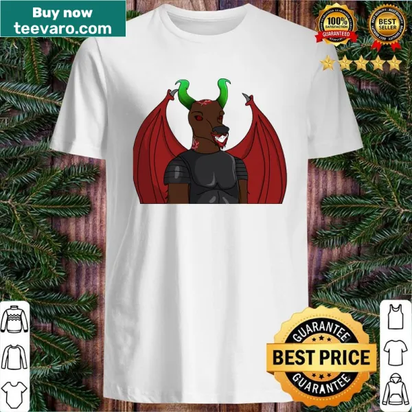 Cartoon deer Halloween design on a t-shirt