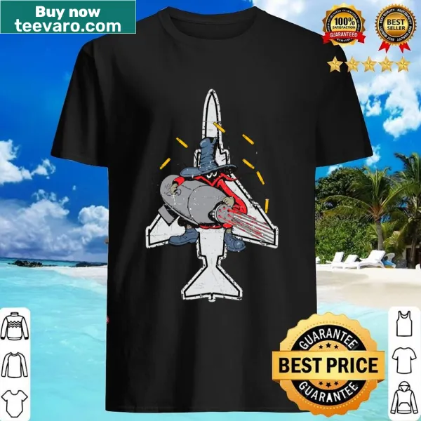 Grunge-style F4 Phantom II aircraft silhouette T-shirt design.
