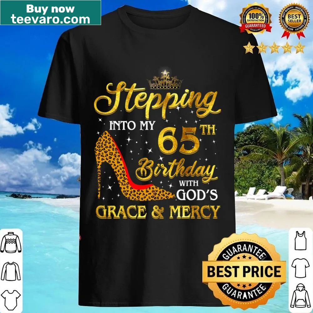 Birthday shirt for women turning 65 with celebratory text
