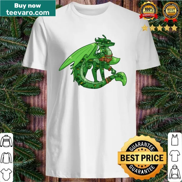 Artwork of sundew plants on a stylish shirt