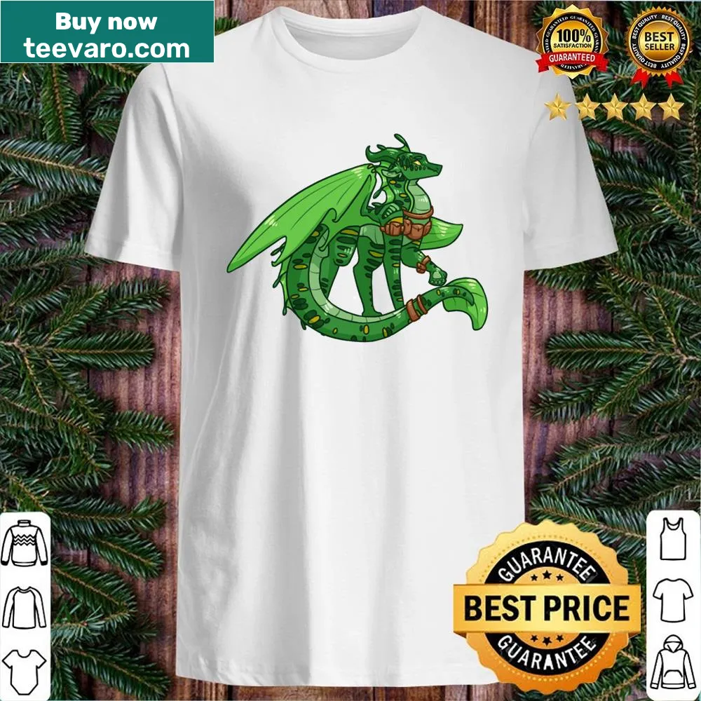 Artwork of sundew plants on a stylish shirt