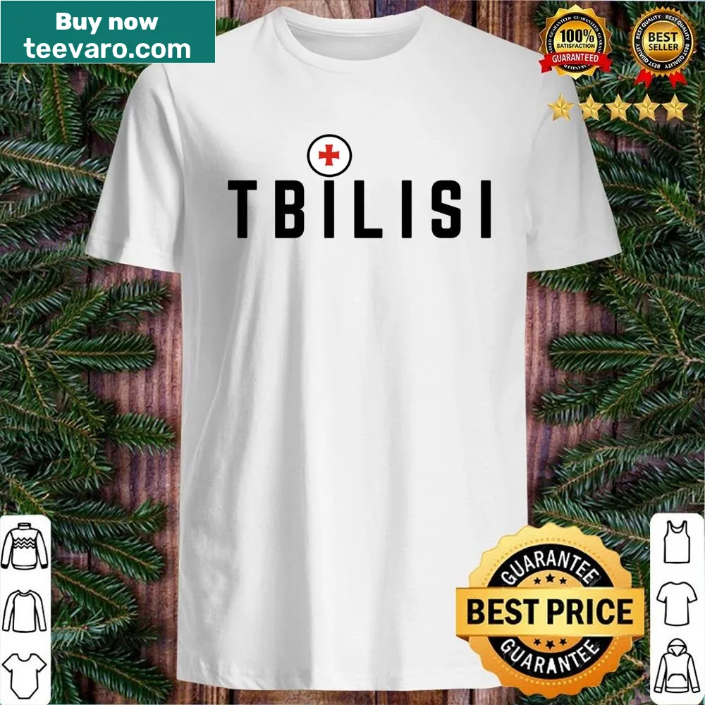 Essential shirt featuring design inspired by Tbilisi, Georgia