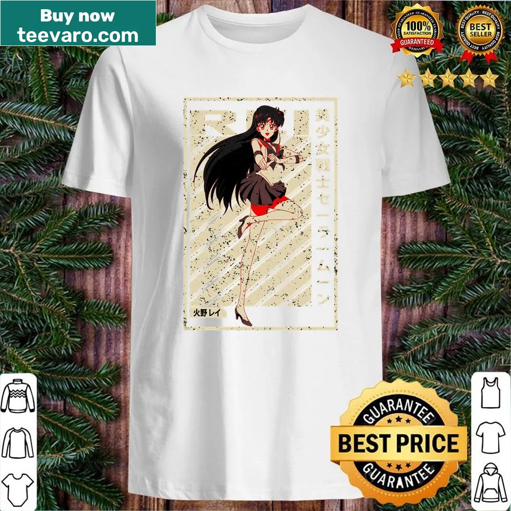 Anime-themed shirt with a phrase about Sailor Moon and differing opinions
