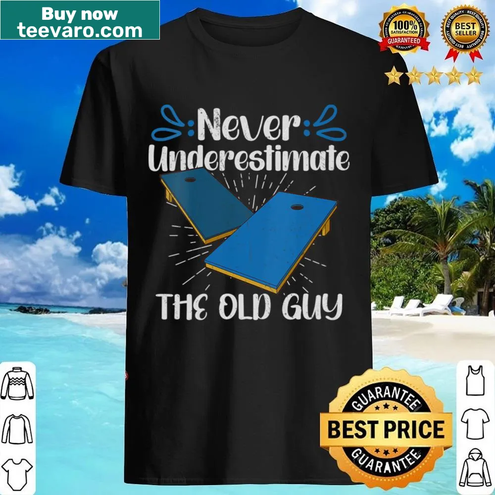 Cornhole player graphic v-neck shirt