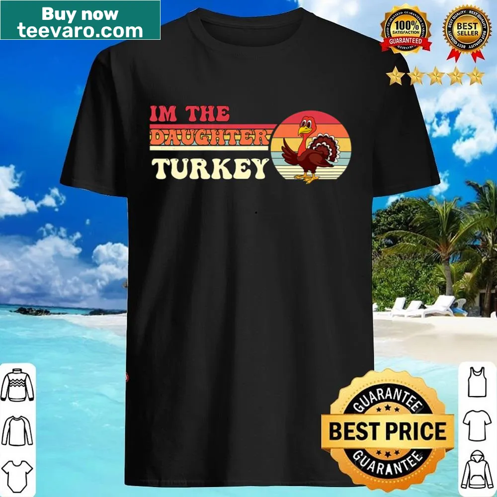 Playful Vneck shirt for daughters on Thanksgiving