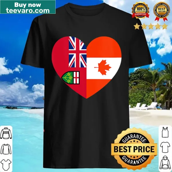Vintage-inspired Ontario pride shirt with heartfelt graphic for women