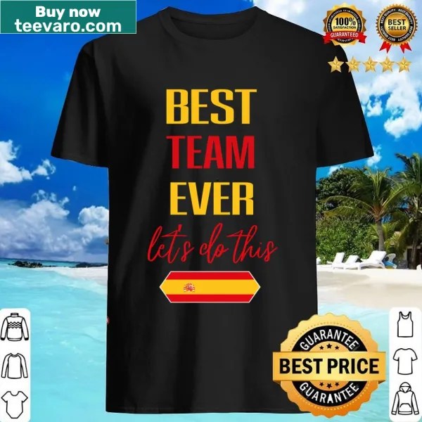Soccer shirt for Team Spain fans