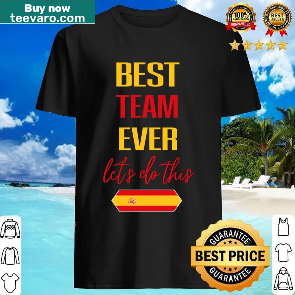 Soccer shirt for Team Spain fans