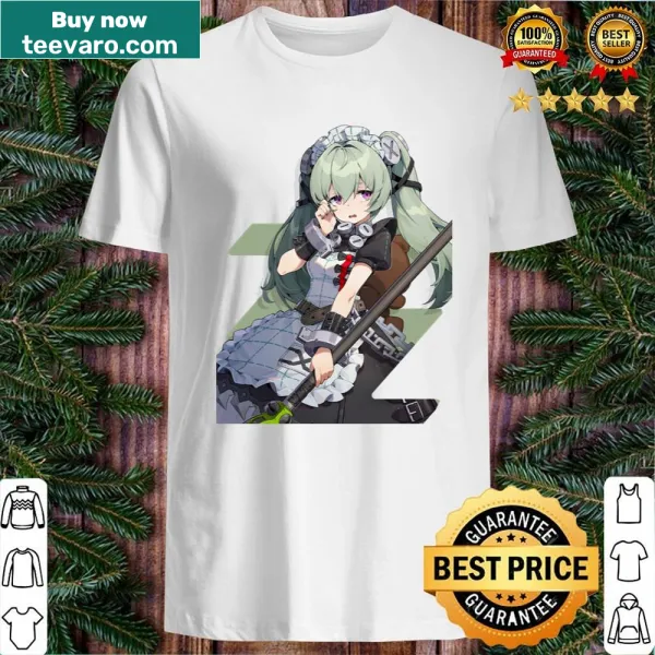 Minimalist gaming shirt featuring Zenless Zone Zero design