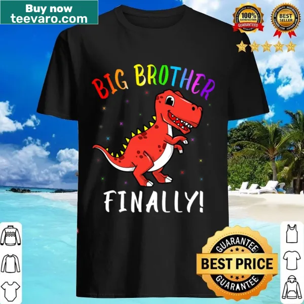 Big Brother Finally 2023 shirt for celebrating new siblings.