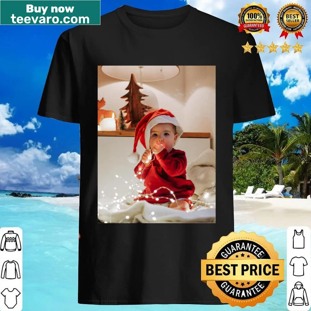 Cute illustration Christmas Baby shirt for festive celebrations