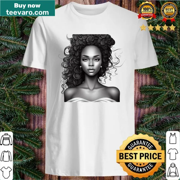 Cute graphic promoting self-love on a beauty-themed shirt