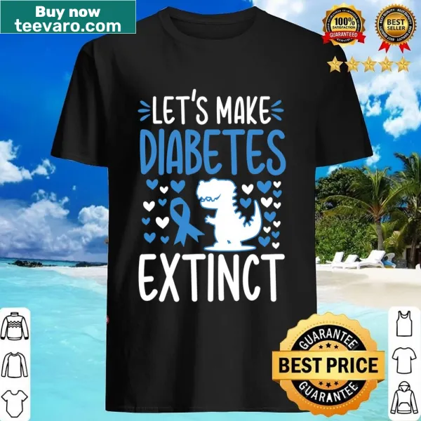Diabetes awareness shirt with inspirational message for T1D and T2D