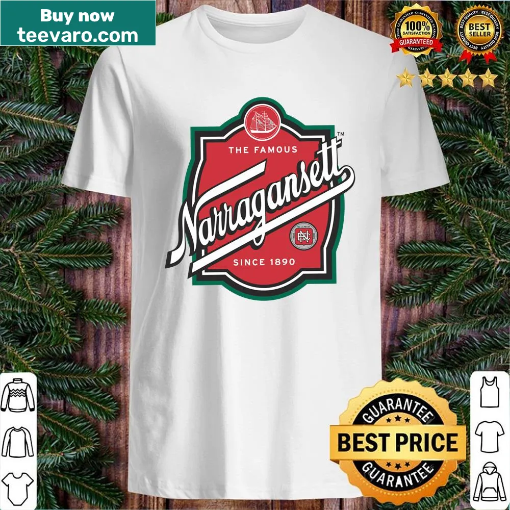 Narragansett Beer logo shirt for beer enthusiasts